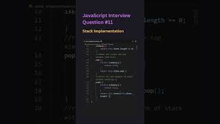 stack Implementation in JavaScript 👉..@javascriptmastery