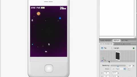 Star Mother - Flash Game Using the Accelerometer