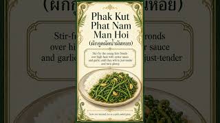 Vegetable Fern: The Fiddlehead in Yam Phak Kut