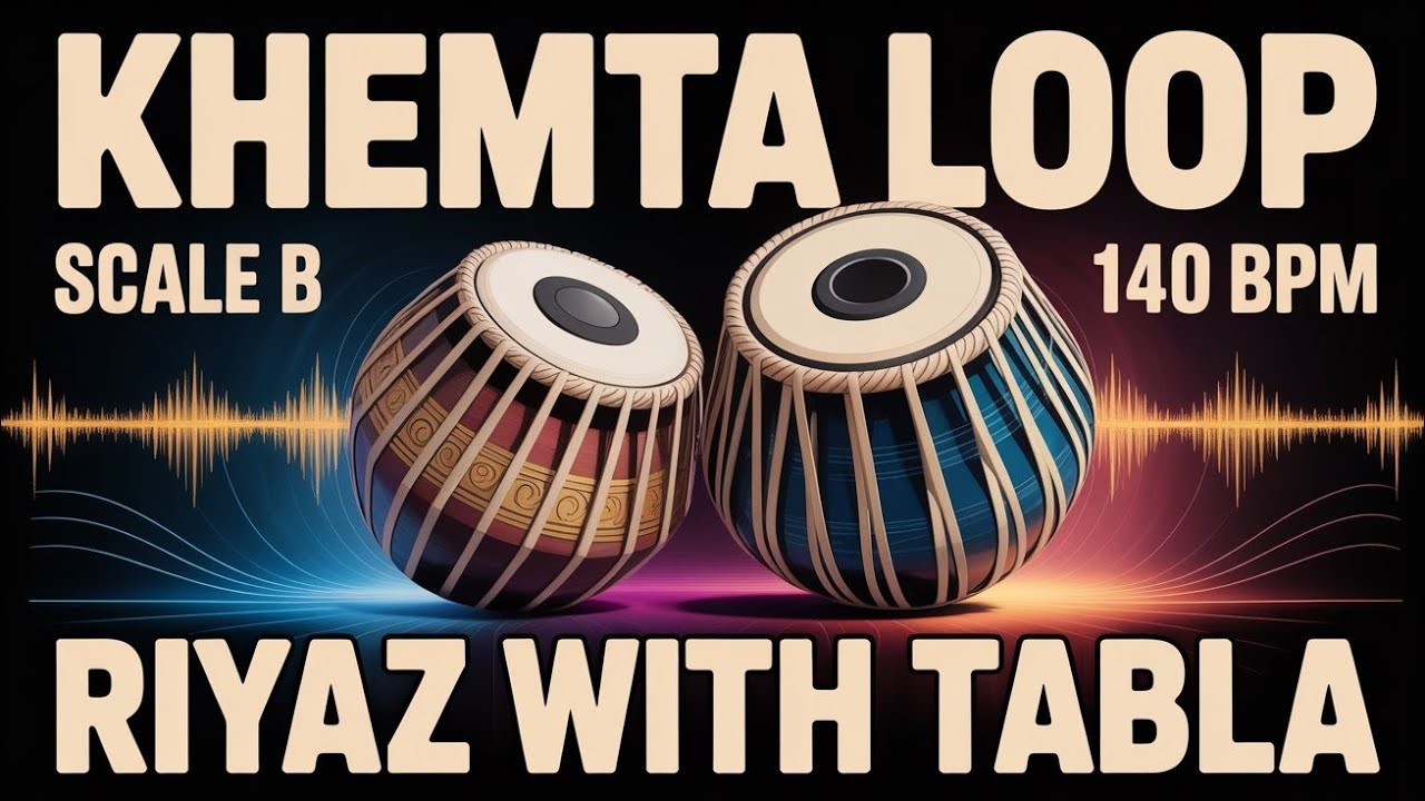 Khemta Ropain Khemta Loop for all Songs | 140 BPM | Scale B | Bhajans, Songs #rhythm ...