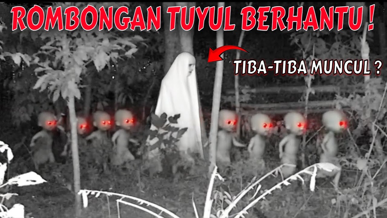 SERAM ‼️ MERINDING! ROMBONGAN TUYUL BERHANTU TERNYATA PUNYA PAWANG, TEREKAM CCTV | EXPERIMENT CCTV 
