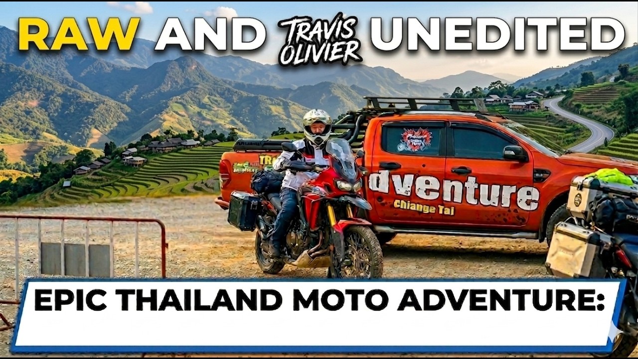Epic Northern Thailand Motorcycle Adventure🏍️Part 7