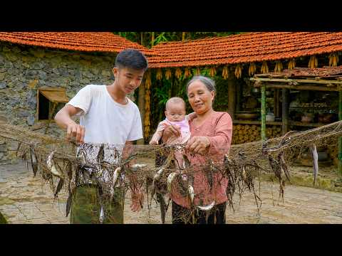 A Bountiful Fishing Net Haul – An Incredible Catch After the Flood | Trieu Duong TV