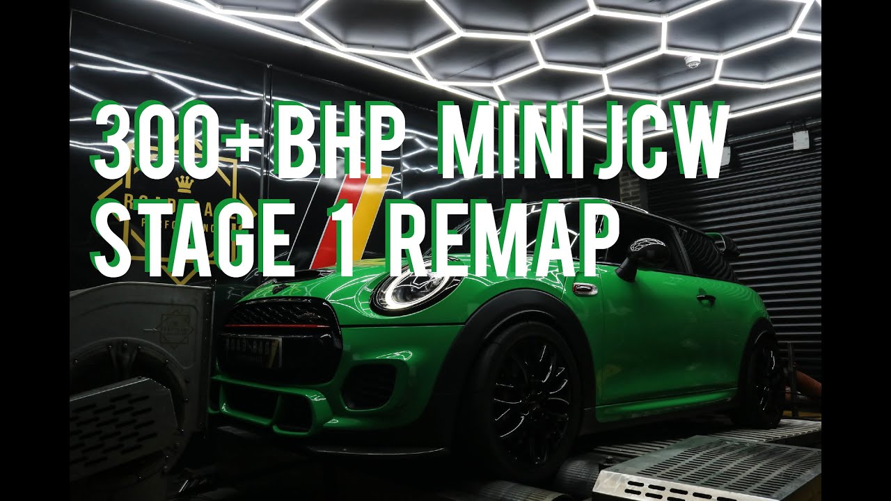 MINI JCW F56 2019 Stage 1 Remap 300+Bhp - YouTube