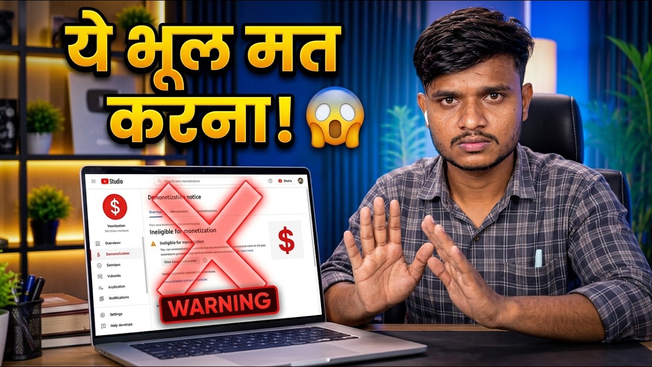 Demonetize मेरा YouTube Channel Demonetize हो गया 😢 | Low Quality Kids Content की ...