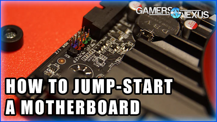 How to Jump A Motherboard Without Power Button