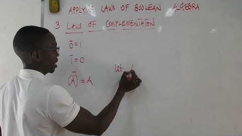 complement laws