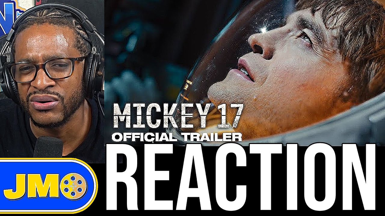 Mickey 17 Trailer Reaction | Robert Pattinson - YouTube