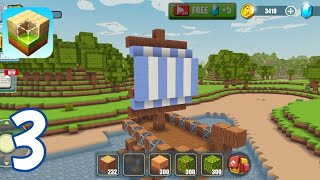 World Building Craft - Gameplay Walkthrough Part 3 - SailingBoat (iOs, Android) screenshot 3