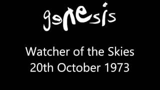 Genesis  Watcher Of The Skies  20th October 1973