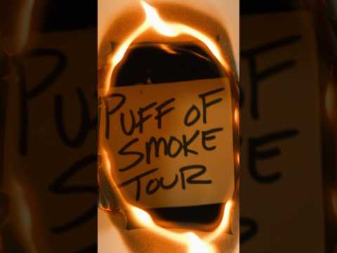 The ‘Puff of Smoke’ tour burns on! 🔥 We’ll be back in December with more dates across the U.S.