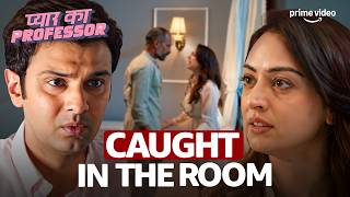 The Hotel Room Secret Is Out 😳 ft. Sandeepa Dhar, Pranav Sachdeva | Pyar Ka Professor | Prime Video screenshot 5