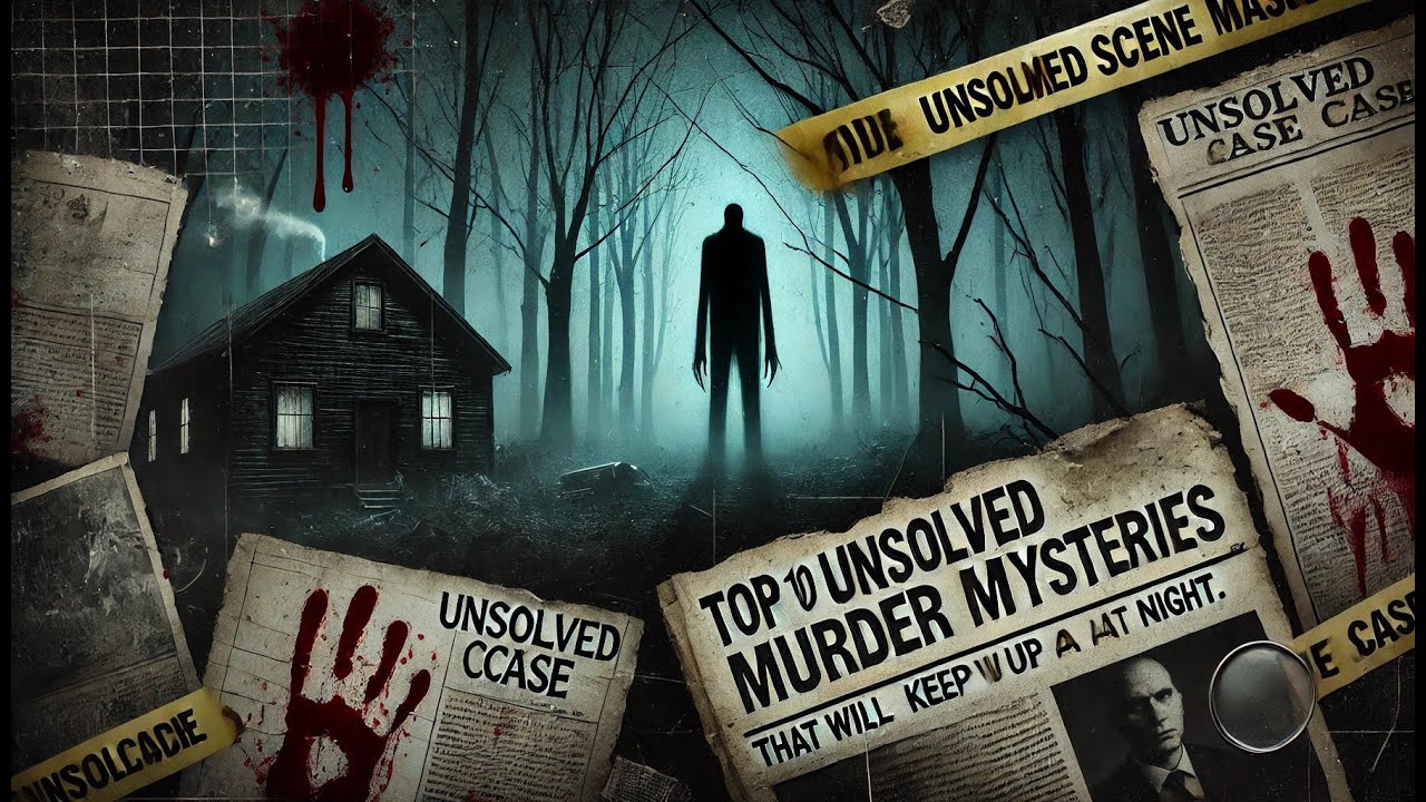 "Top 10 Unsolved Murder Mysteries That Will Keep You Up at Night" # ...