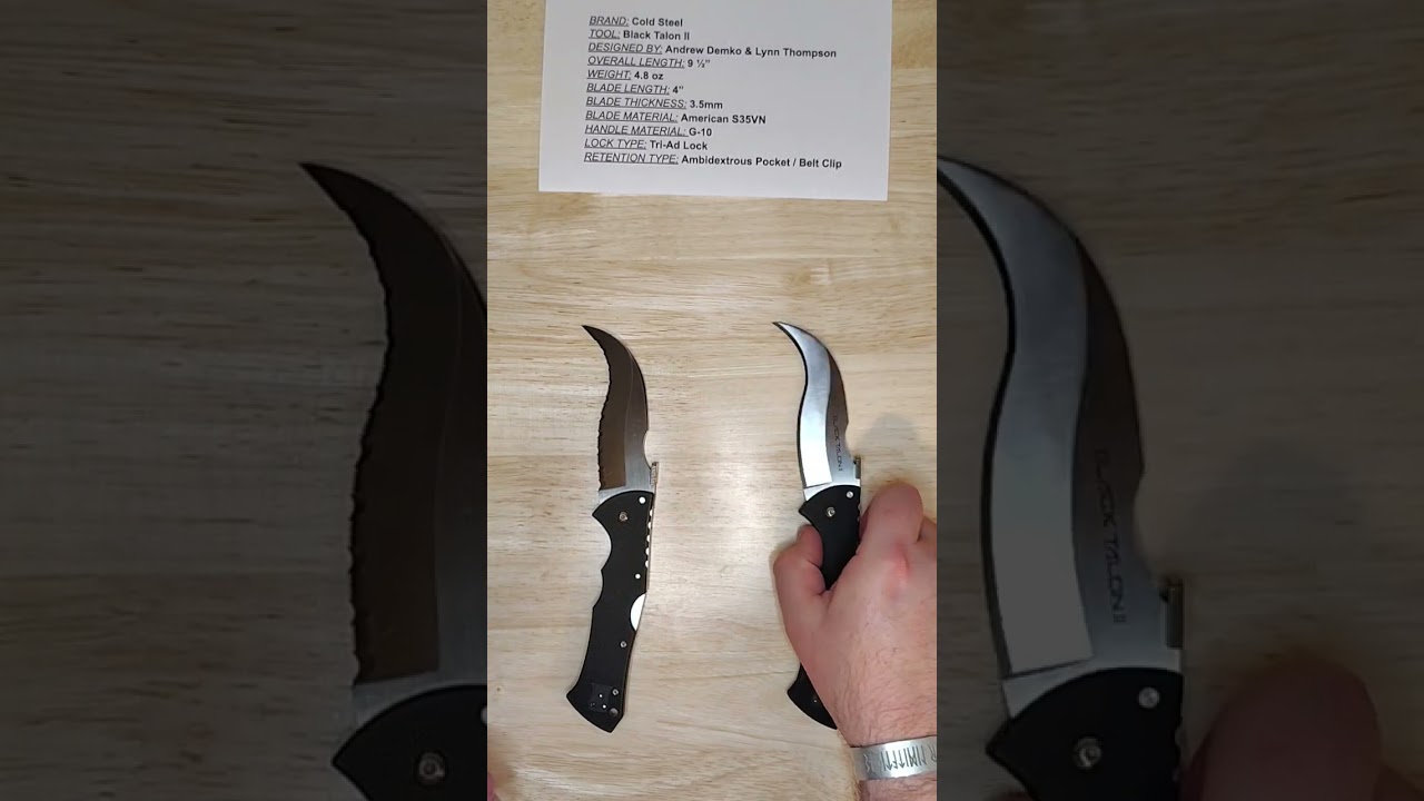 Serrated or Straight edge?