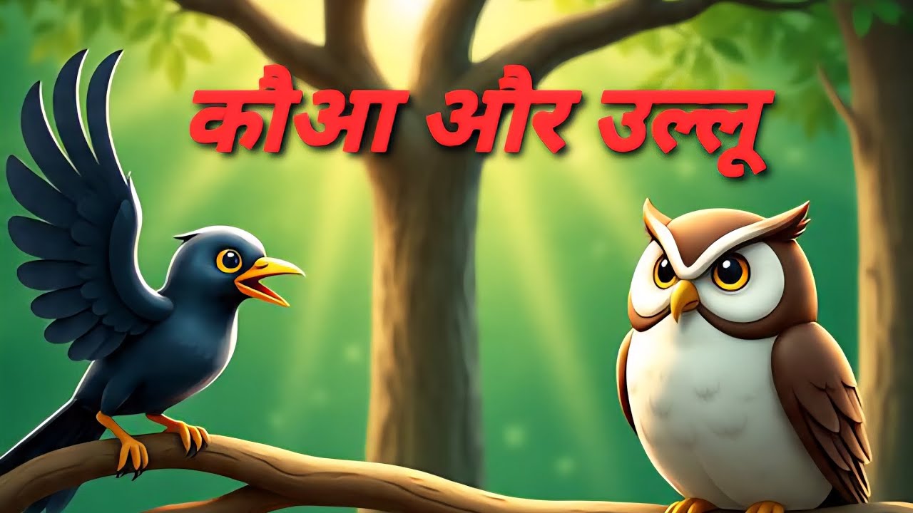 कौआ और उल्लू | Moral Story for Kids | Panchatantra Stories with cartoonstreet | cartoonstreet 