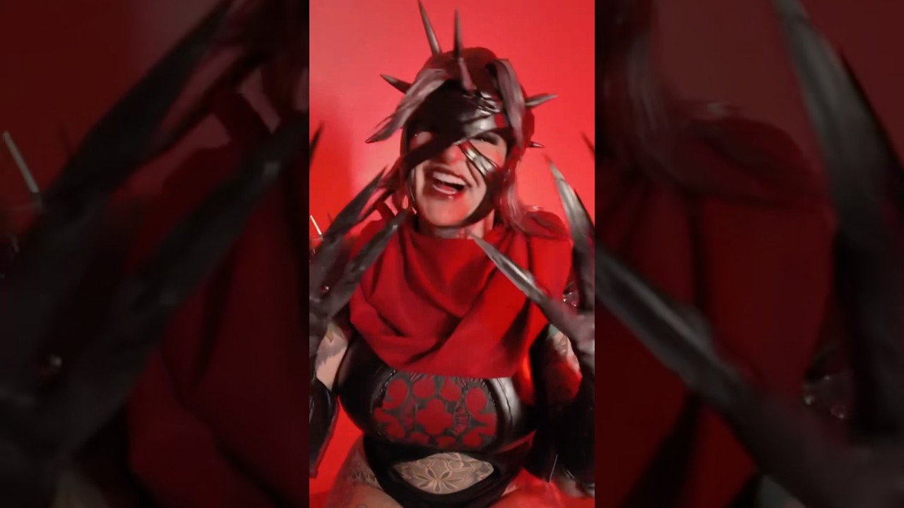 Malice Skin Transition 👀 #maliceskin #maliceskincosplay #heidilavon