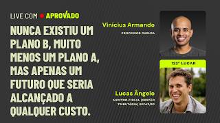 Live com Aprovado - Lucas Ângelo - 123° lugar Auditor-Fiscal (Gestão Tributária) SEFAZ/SP