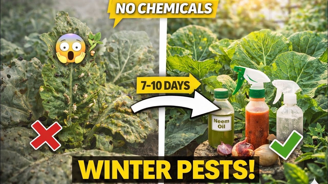 Organic Pest Control for Winter Garden (No Chemicals)