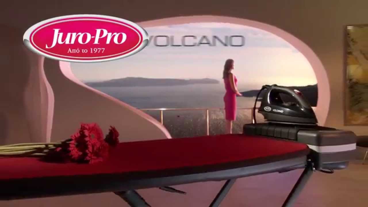 Volcano Σαντορίνη! Tv spot για το σύστημα σιδερώματος Juro-Pro Volcano,  έτος 2011 - YouTube