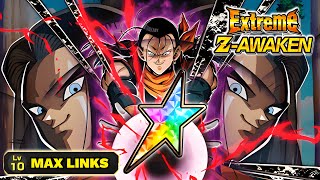 100% EZA TEQ LR SUPER 17 LEVEL 10 LINKS SHOWCASE! Dragon Ball Z Dokkan Battle