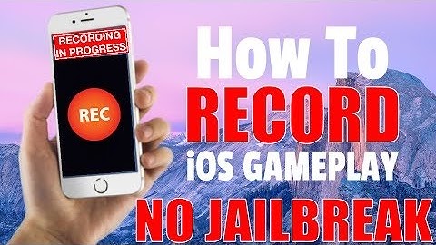 HOW TO RECORD IOS9,9.1,9.2,9.3 WITHOUT JAILBREAK NO COMPUTER! WORKING 100%