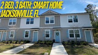 For lease: 2-bed, 3-bath townhouse with smart tech, on preserve/lake, Jacksonville, FL (town center)