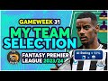 Fpl gameweek 31 team selection  injuries galore  fantasy premier league tips 202324