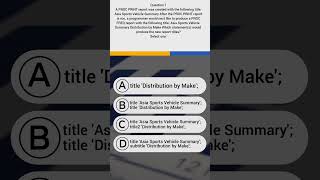 SAS Base Programming - Performance-Based A00-231 Exam Preparation | Practice Questions - 2026