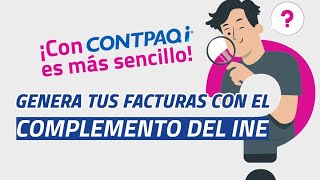 Genera tus facturas con el Complemento del INE