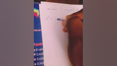 Module et argument de 1+exp(ix)