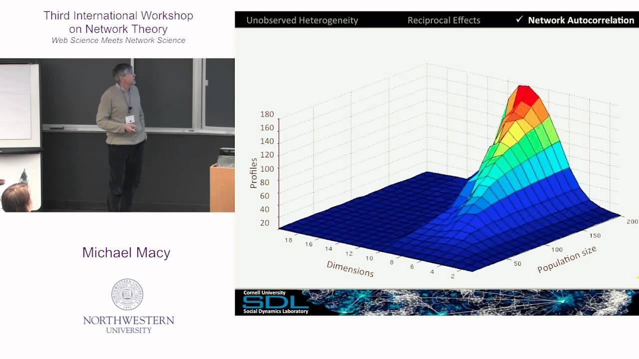 Michael Macy - Web Science Meets Network Science Workshop