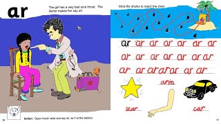 Jolly Phonics | Workbook 7 | Pages 16 & 17 | ar