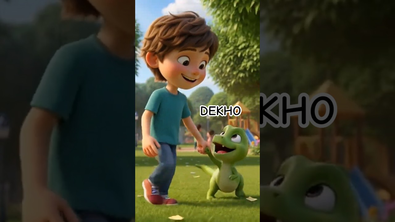 Baby Dinosaur In My School Bag. 