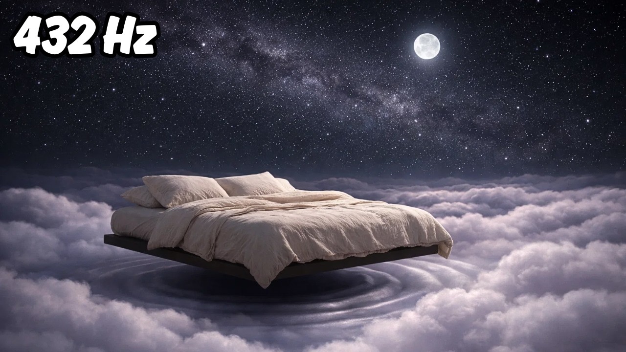 Sleeping Music for Deep Healing | 432 Hz for 8 Hours of Stress Relief ...