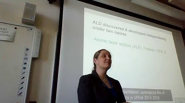 Invited talk on Atomic Layer Deposition, Prof Puurunen, COST MP1402 HERALD Riika, May 22, 2017