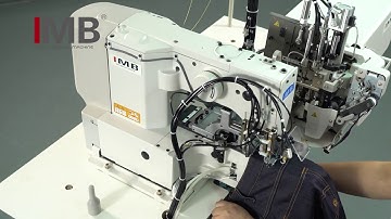 Auto Beltloop Attaching Machine - Denim