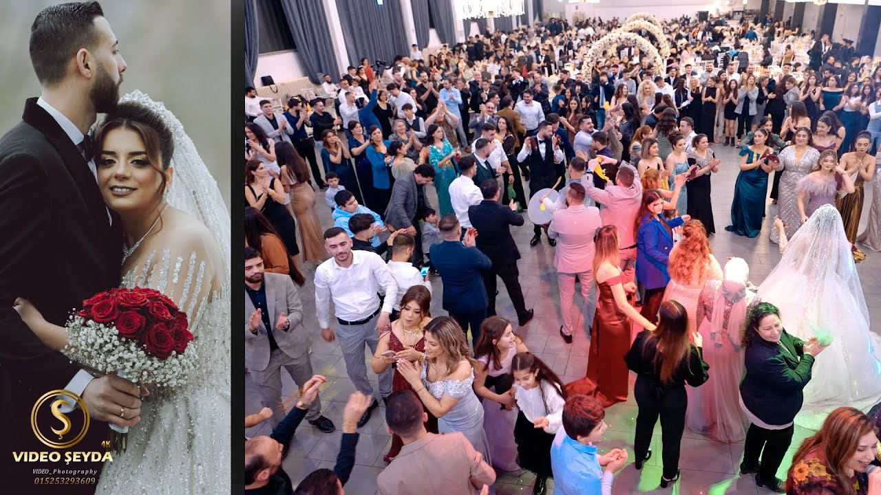 P1    حفل زفاف العروسين  غريب & فيدان  مع فنان جوان اوسي 03.02.2024