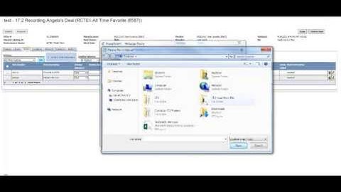 Load items into an IBM Deal Management deal from a CSV file.