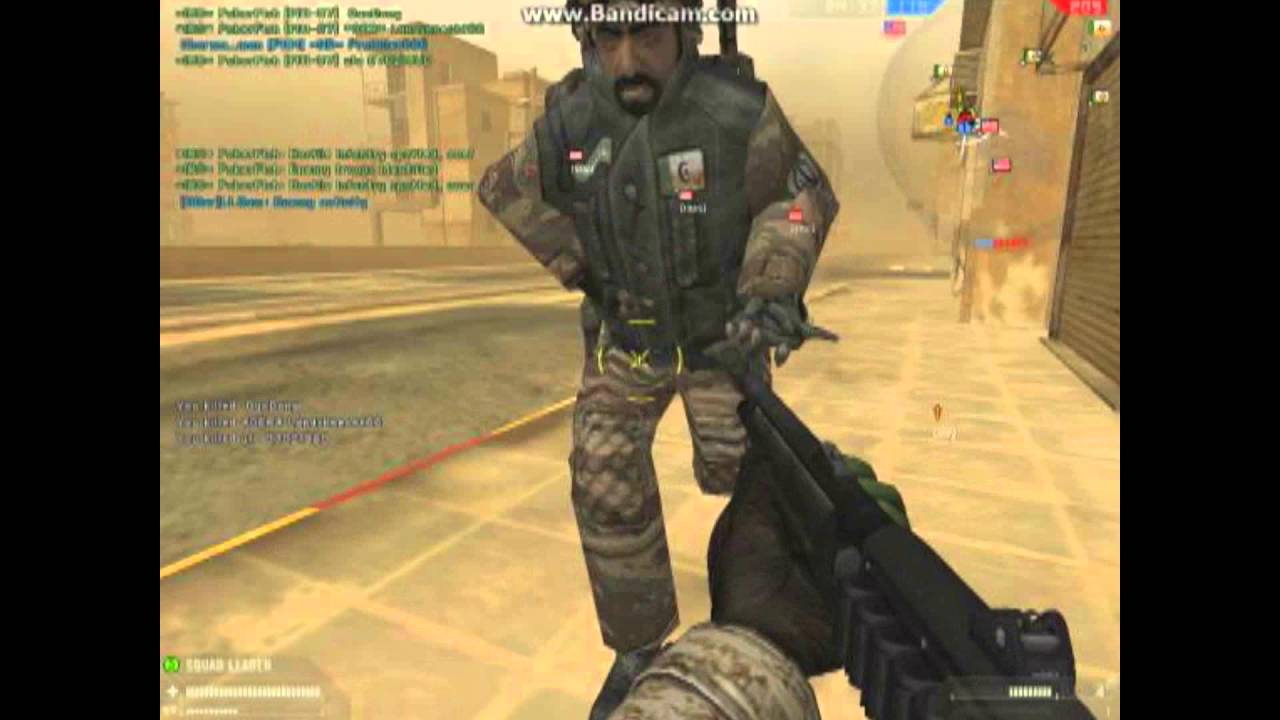 Battlefield 2 Multiplayer, Karkand INF, Shotgun gameplay