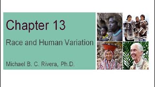 Explorations Chapter 13 Race and Human Variation