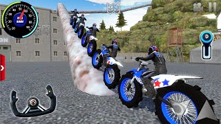 Impossible Police Bike Stunts Driving - Extreme Racing Simulator 2025 - Android / IOS gameplay [FHD] screenshot 2