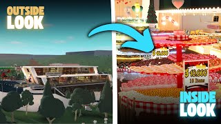 🍰 OWNING MORE THAN 1000  SEASONAL FOODS IN THIS PLOT | Bloxburg Limited Foods Museum Tour 🏛️