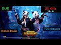 [Hindi] PUBG Mobile | "23 Kills" Amazing Duo Match & Funny Bike Fails