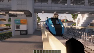 BR Class 802 Minecraft MTR Mod showcase | Ultra Realism | Greenfield Map!