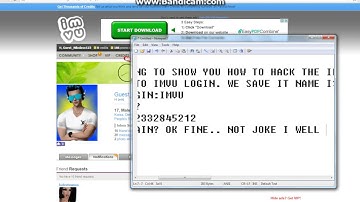 Hacking IMVU!!!!!!!!! OMGGGGGGGGGGG!!!!!!!!!!!!!!!!!!!!!