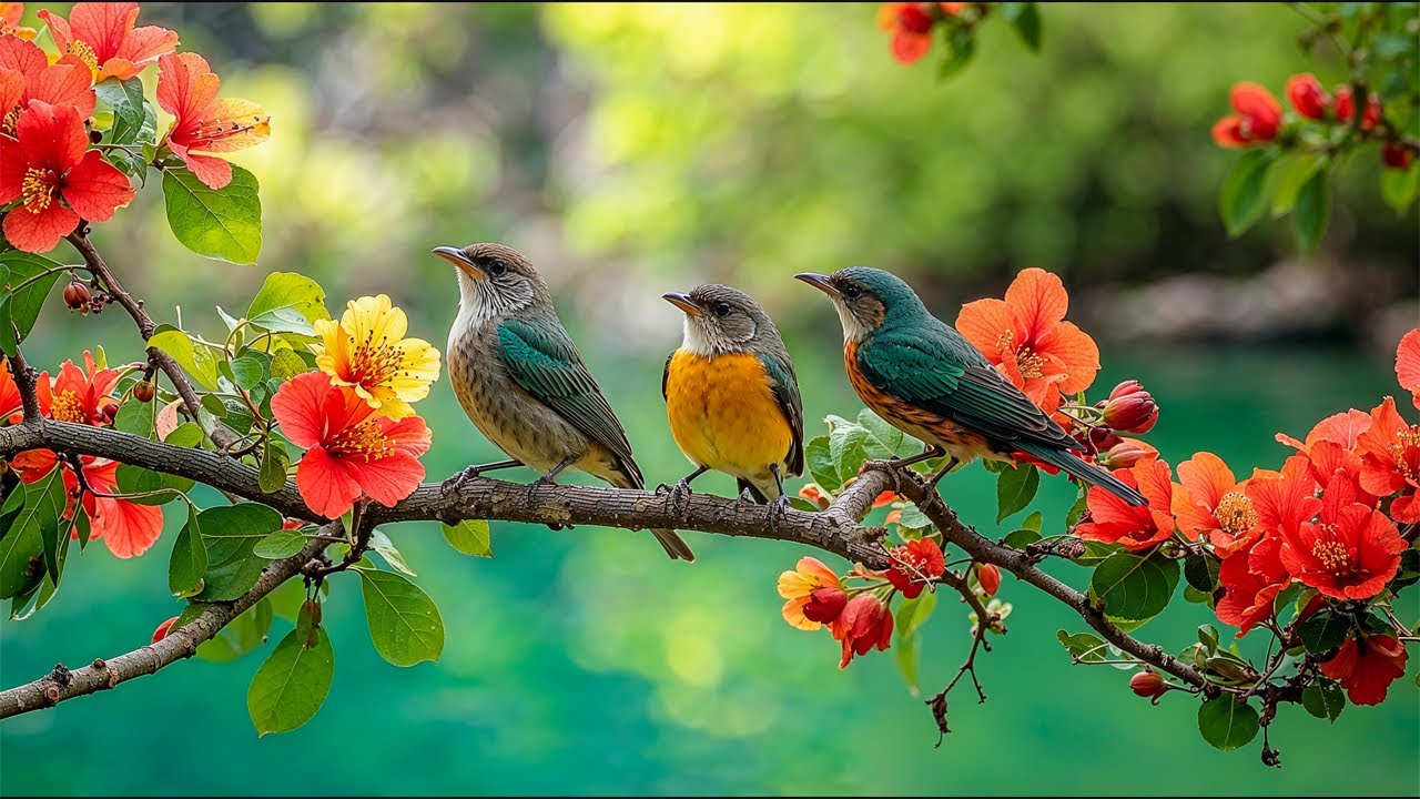 Relax with Birdsong and Calming Piano Music for Deep Sleep, Study and Meditation