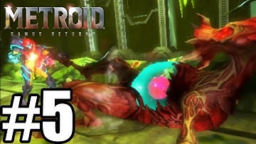 Metroid Samus Returns Gameplay Walkthrough Part 5 [ 3DS ] - No Commentary