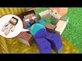 Monster School : HEROBRINE HAVE A BABY - Sad Story - Minecraft Animation