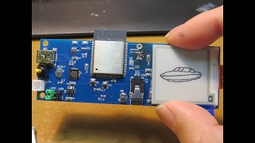 My first experience of "ePaper" with ESP32