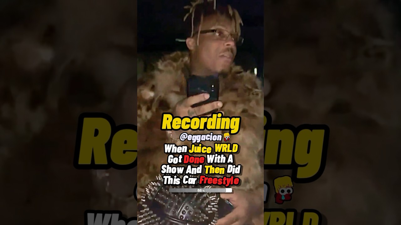 WHEN JUICE WRLD DID THIS FREESTYLE RIGHT AFTER A SHOW…